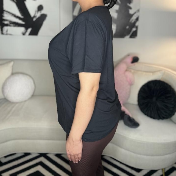 NWT Boyfriend tee black - Picture 2 of 3